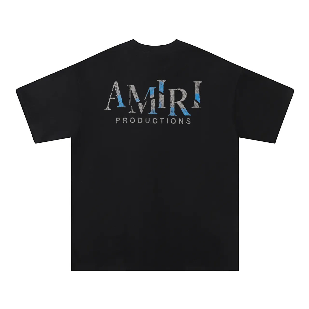Amiri Theatre Mask and Rose Graphic Black T-Shirt 2