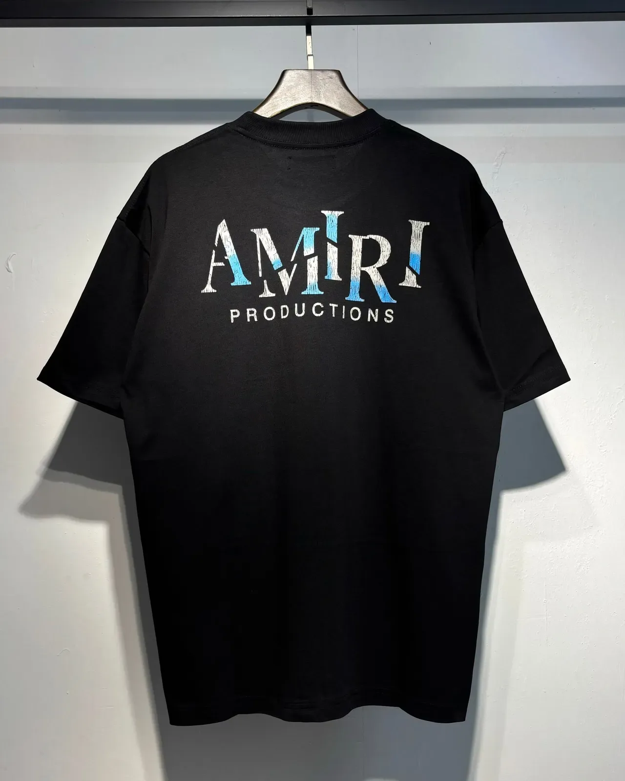 Amiri Theatre Mask and Rose Graphic Black T-Shirt 5