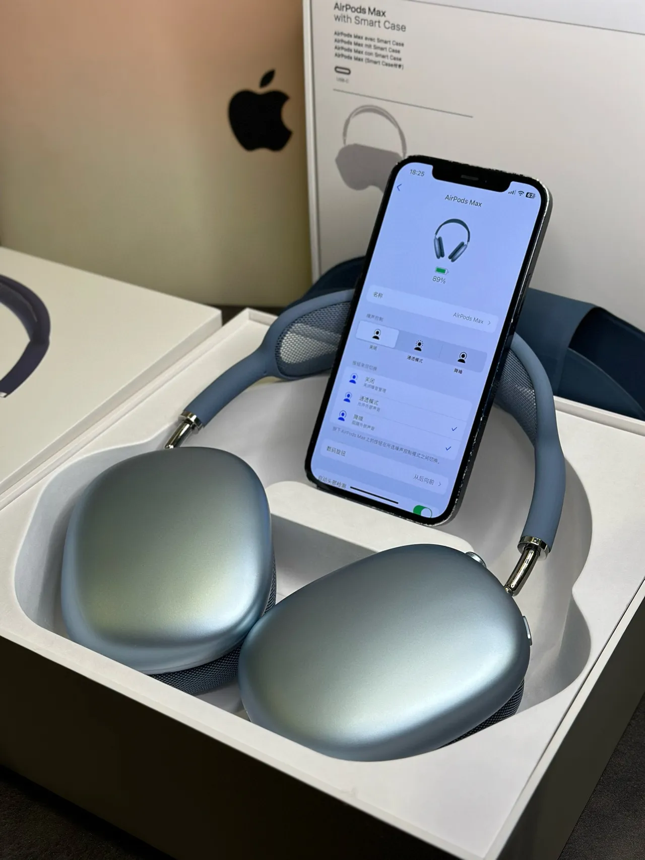Apple AirPods Max Casque supra-auriculaire bleu 11