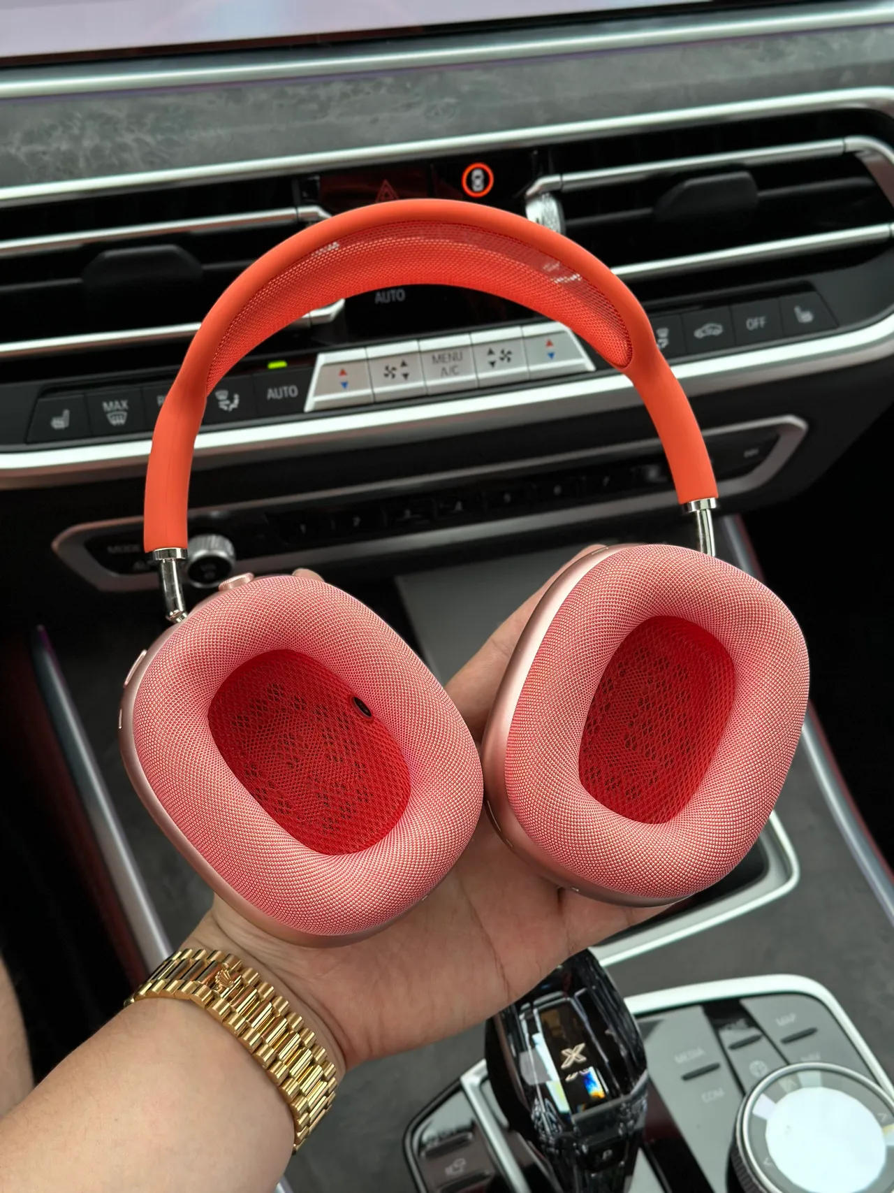 Apple AirPods Max Orange Over-ear Headphones 3