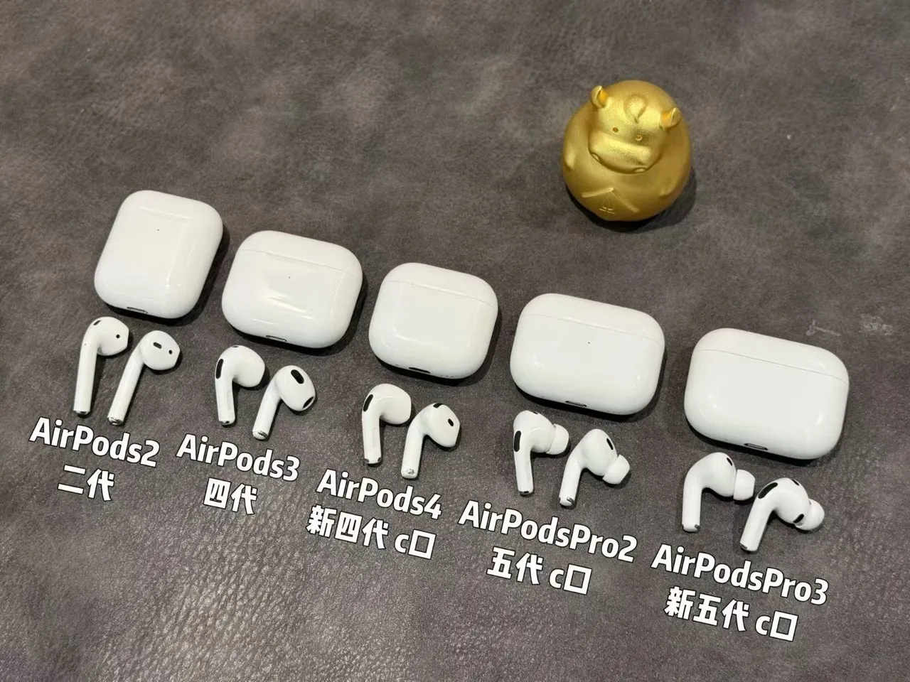 Apple AirPods Pro 2 White Stem-Style Silicone Ear Tips TWS Earbuds 10