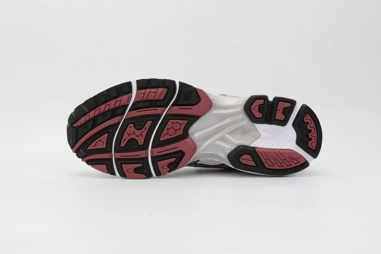 ASICS Gel-Kayano White Silver Red Running Shoes 3