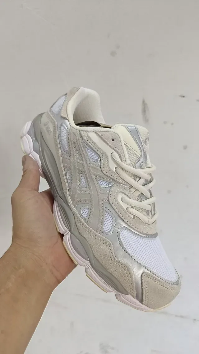 ASICS Gel-Lyte III Gray-Milk-White chaussures lifestyle 2