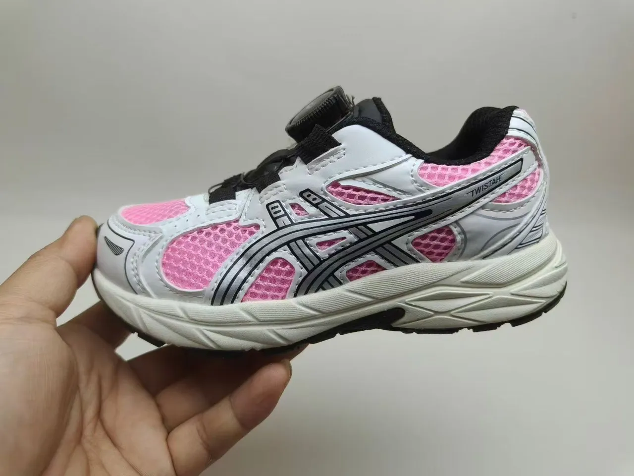 ASICS Twista Navy and Silver Running Shoes 3