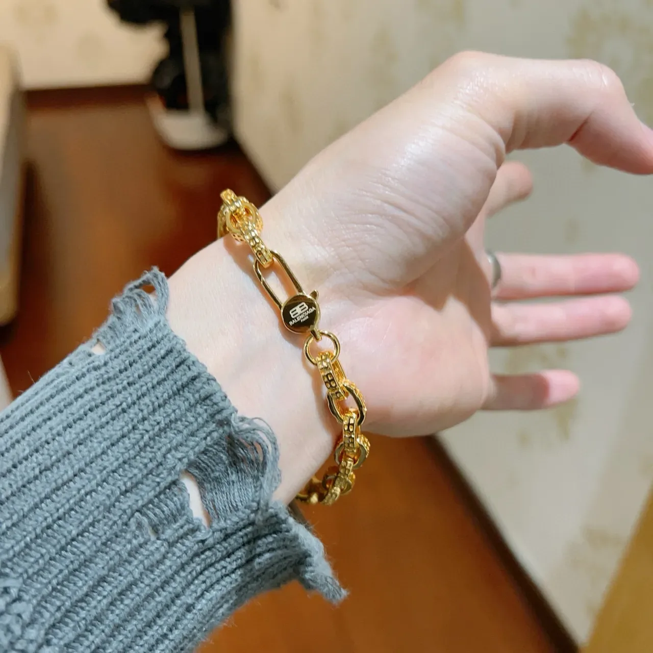 Balenciaga Bracelet Chunky Bracelet Chunky Bracelet Chunky Bracelet Chunky Bracelet Chunky Bracelet Doré 7