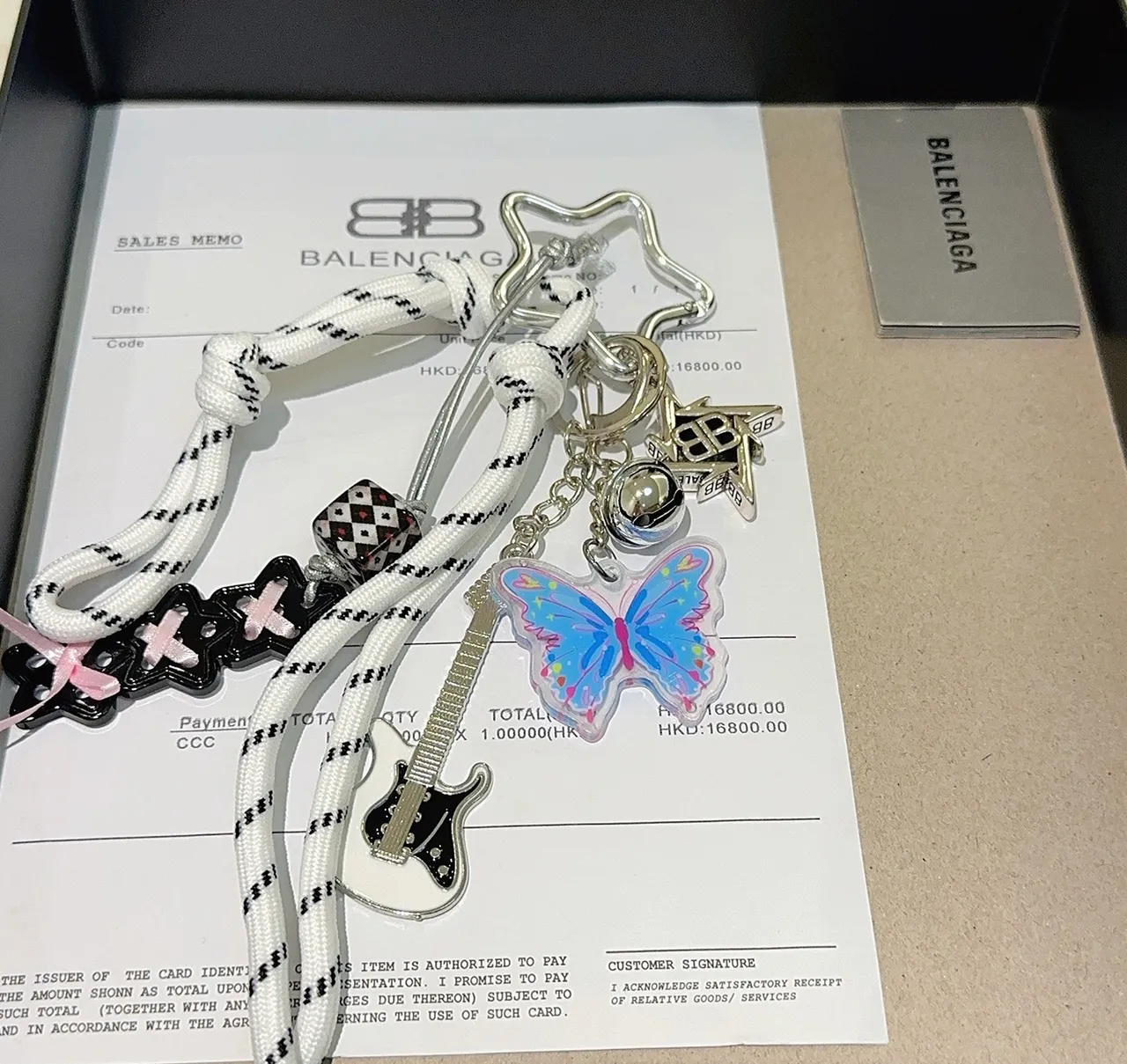 Balenciaga Multi-Charm Rope Keychain Set Jewelry 5