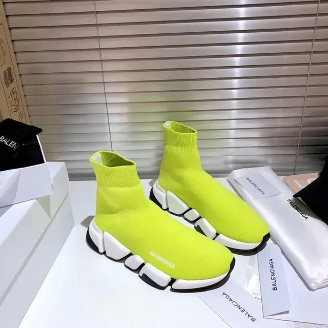 Balenciaga Speed Trainer Tênis Lifestyle Amarelo Neón 6
