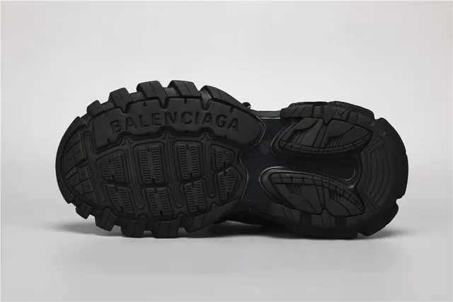 Balenciaga Track Sneaker Chaussures noires à semelle épaisse 6