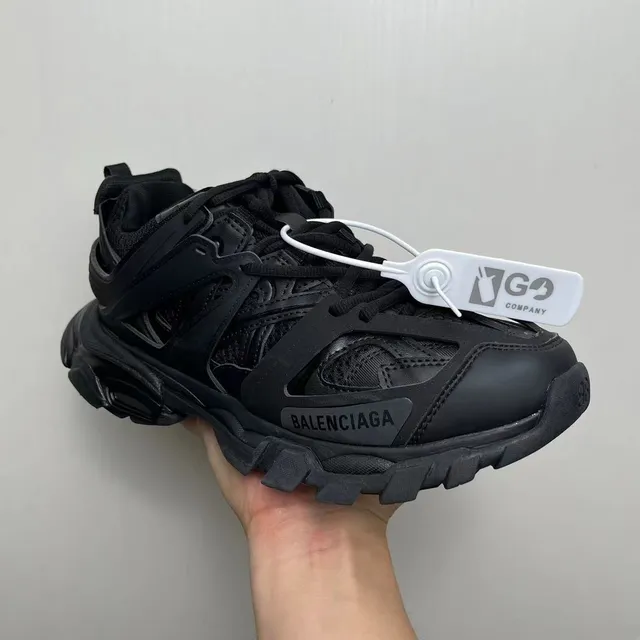 Balenciaga Track Trainer Black Chunky Sneakers 3