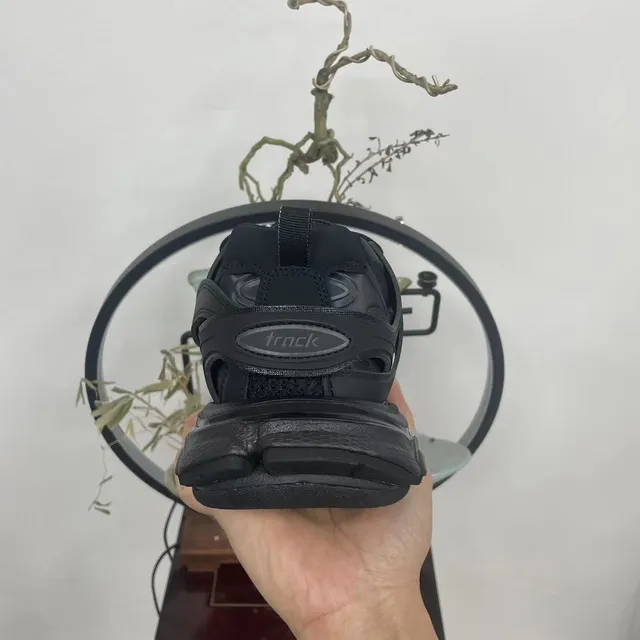 Balenciaga Track Trainer Black Chunky Sneakers 4
