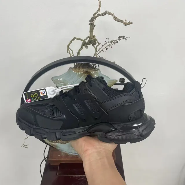 Balenciaga Track Trainer Black Chunky Sneakers 5