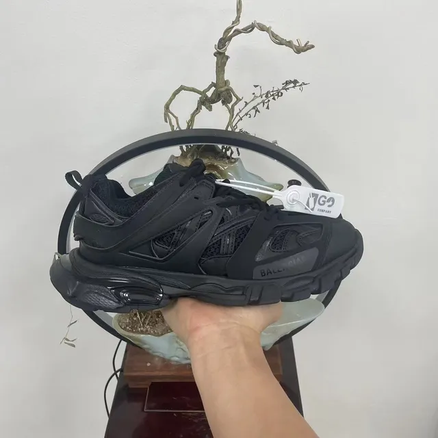 Balenciaga Track Trainer Black Chunky Sneakers 7
