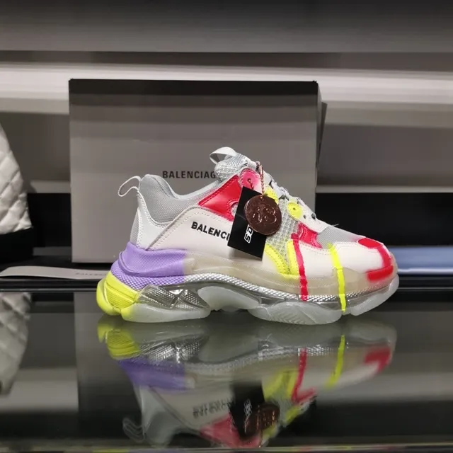 Balenciaga Triple S Multicolor Chunky Sneakers 1