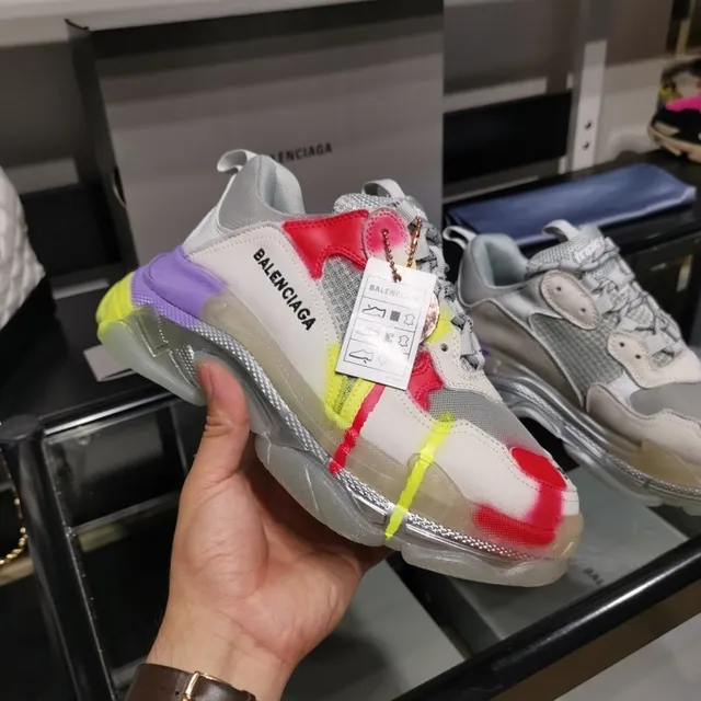 Balenciaga Triple S Multicolor Chunky Sneakers 5