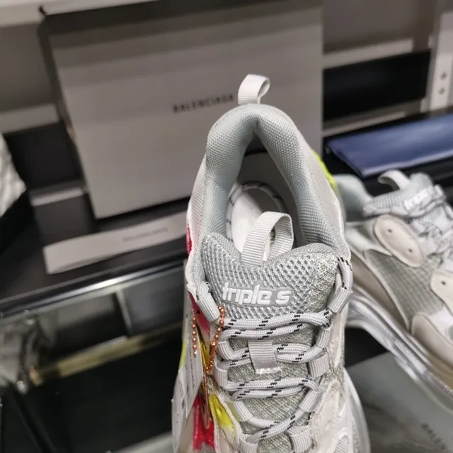 Balenciaga Triple S Multicolor Chunky Sneakers 8