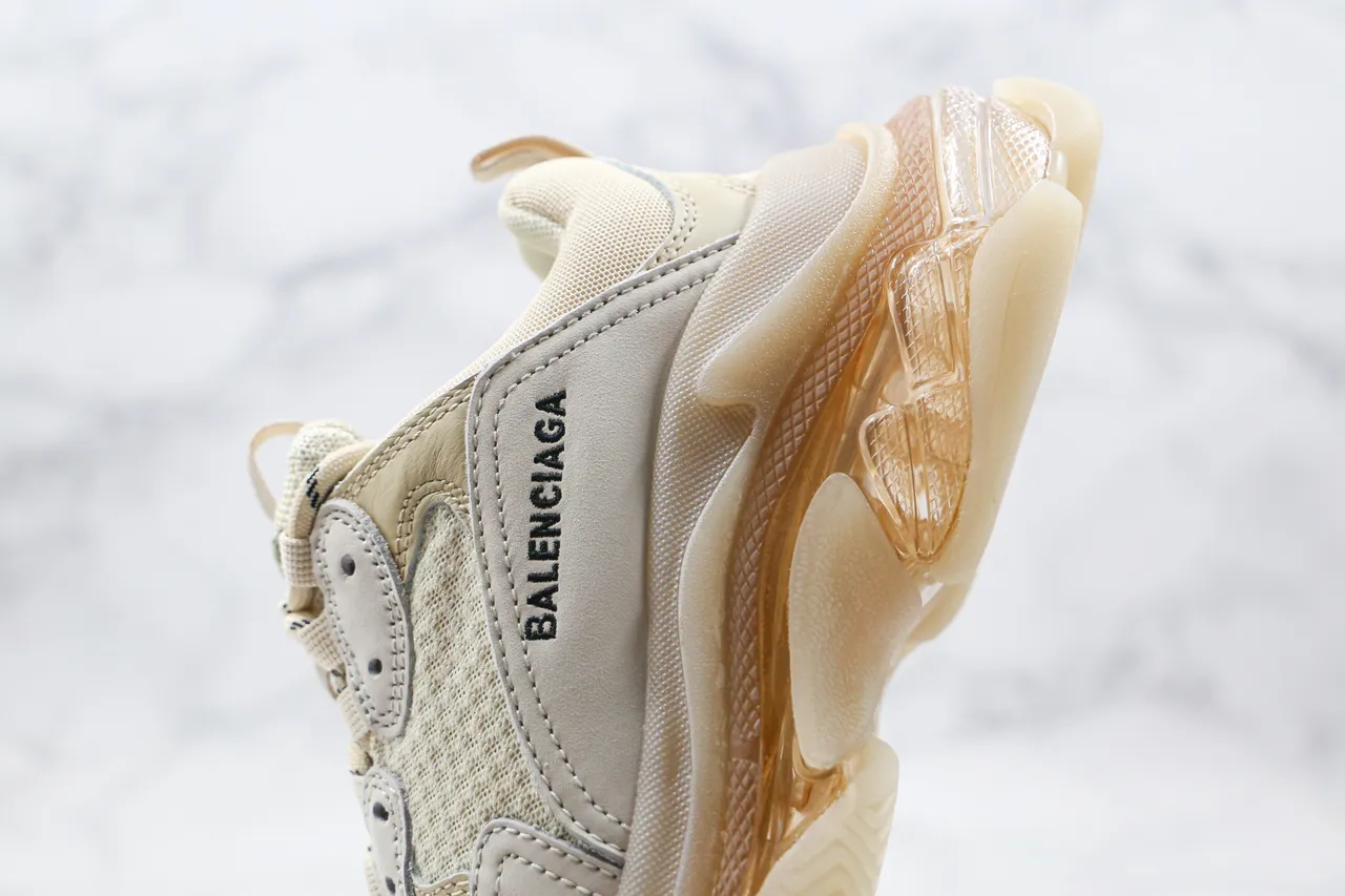 Balenciaga Triple S Off-White tênis chunky 6