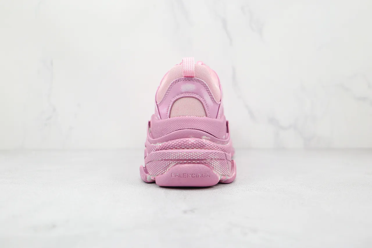 Balenciaga Triple S Pink Chunky Sneakers 2