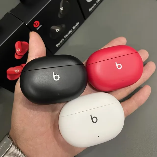 Beats Studio Buds Black Red White TWS Earbuds 6