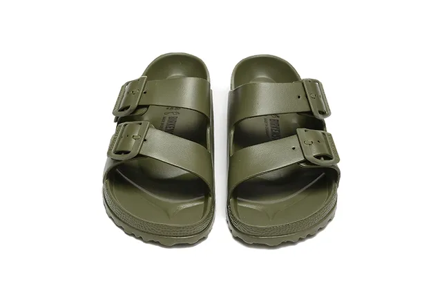 Birkenstock Arizona sabot vert armée 3