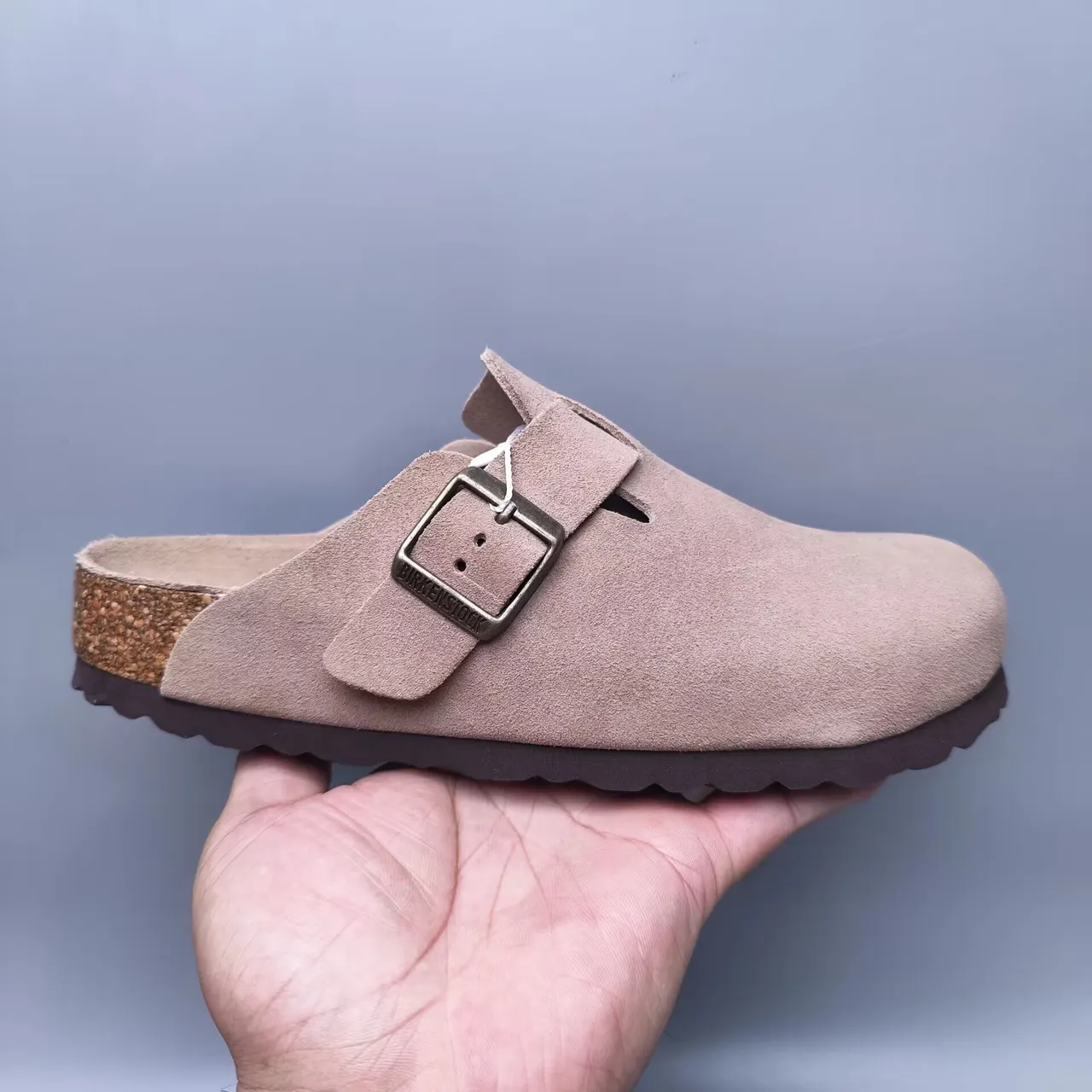 Birkenstock Arizona sabot daim beige 5