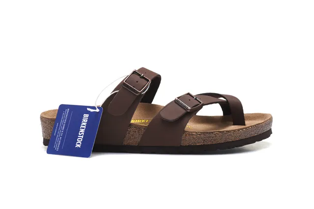 Birkenstock Arizona Sandales Casual en Cuir Marron 2