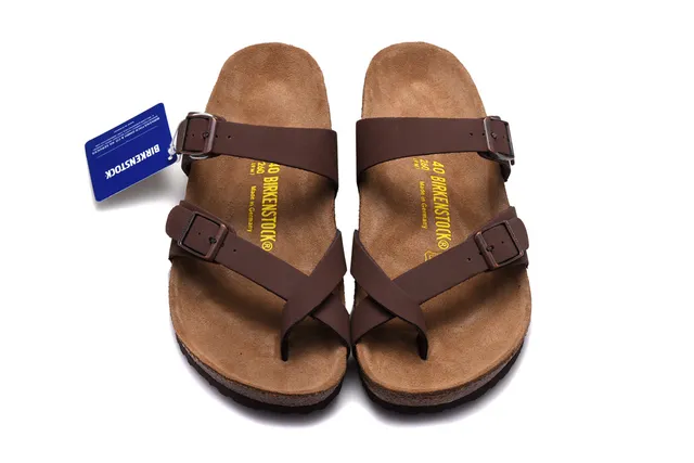 Birkenstock Arizona Sandales Casual en Cuir Marron 3