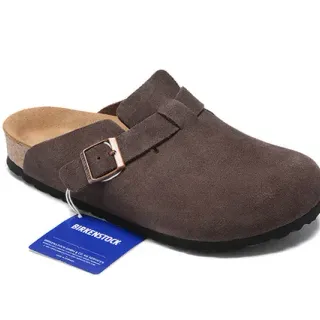 Birkenstock Arizona Marron Daim Clog