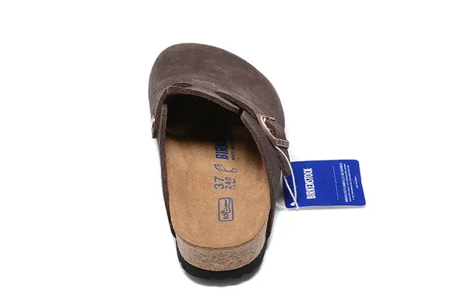Birkenstock Arizona Marron Daim Clog 2