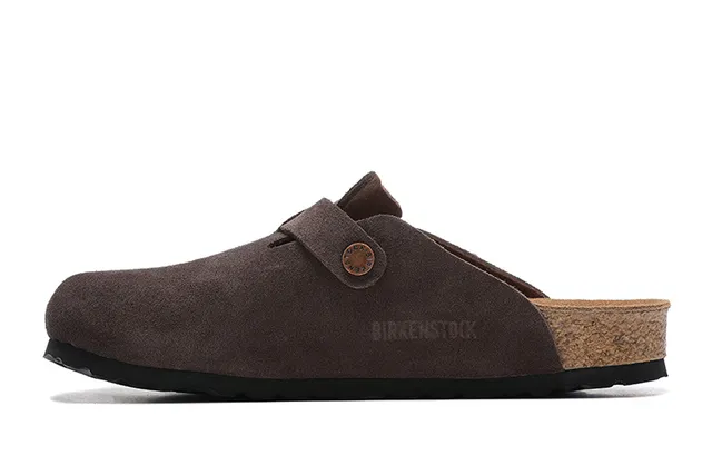 Birkenstock Arizona Marron Daim Clog 3