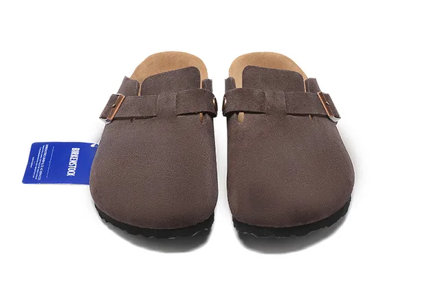 Birkenstock Arizona Marron Daim Clog 6