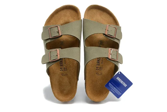 Birkenstock Arizona Olive Green Casual Sandals 2