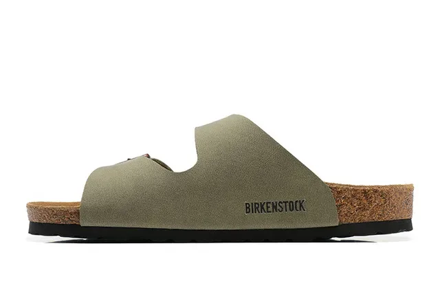 Birkenstock Arizona Olive Green Casual Sandals 4