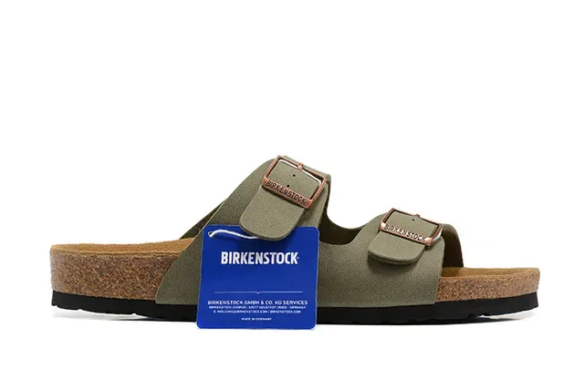 Birkenstock Arizona Olive Green Casual Sandals 6