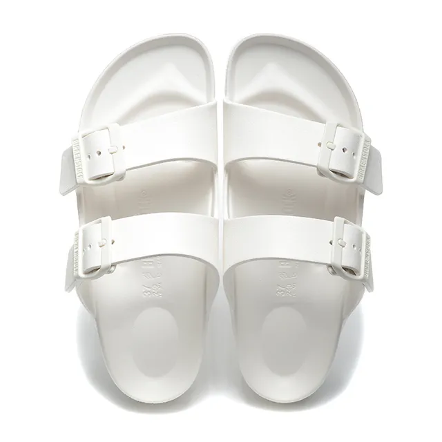 Birkenstock Arizona Sandales Blanches Casual 4