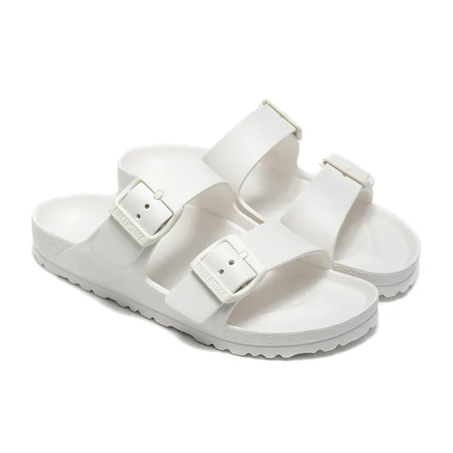 Birkenstock Arizona Sandales Blanches Casual 5