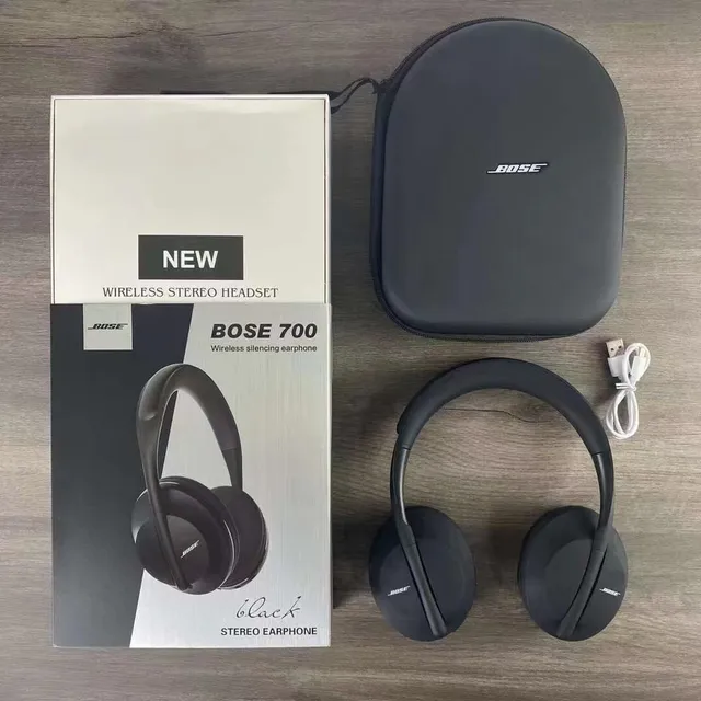 Bose Gray Gold Slim Oval Earcups Curved Metal-Accented Yoke Over-ear Headphones 9