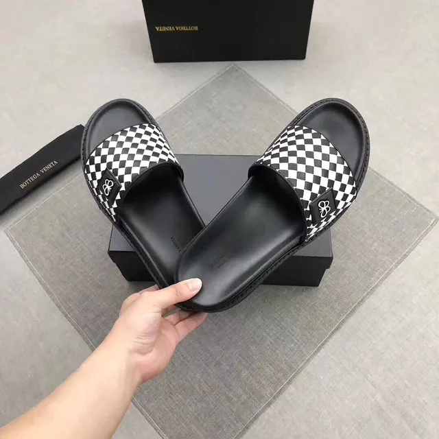 Bottega Veneta Cassette Checkerboard Sandalias de plataforma 6