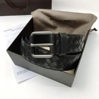 Bottega Veneta Intrecciato Woven Leather Belt