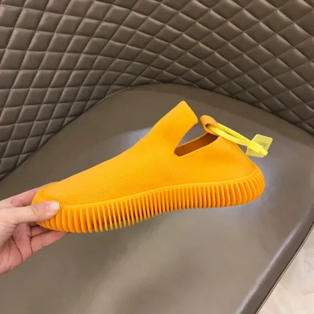 Bottega Veneta Speed Trainer Yellow Lifestyle Sneakers 3