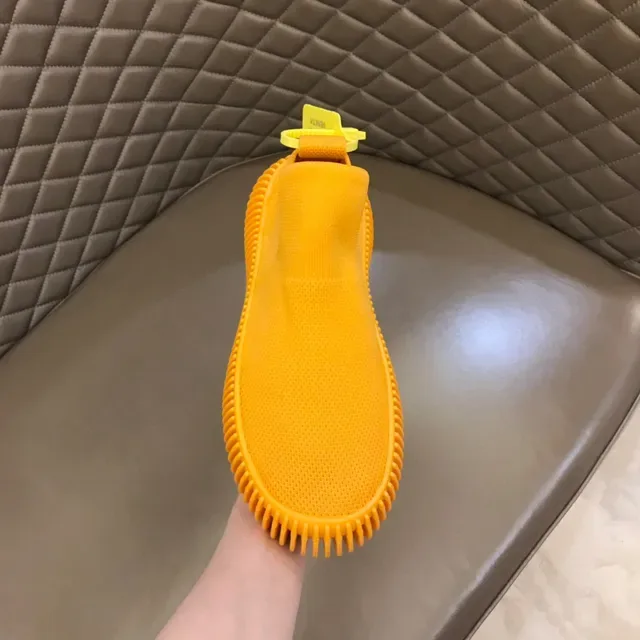 Bottega Veneta Speed Trainer Yellow Lifestyle Sneakers 4
