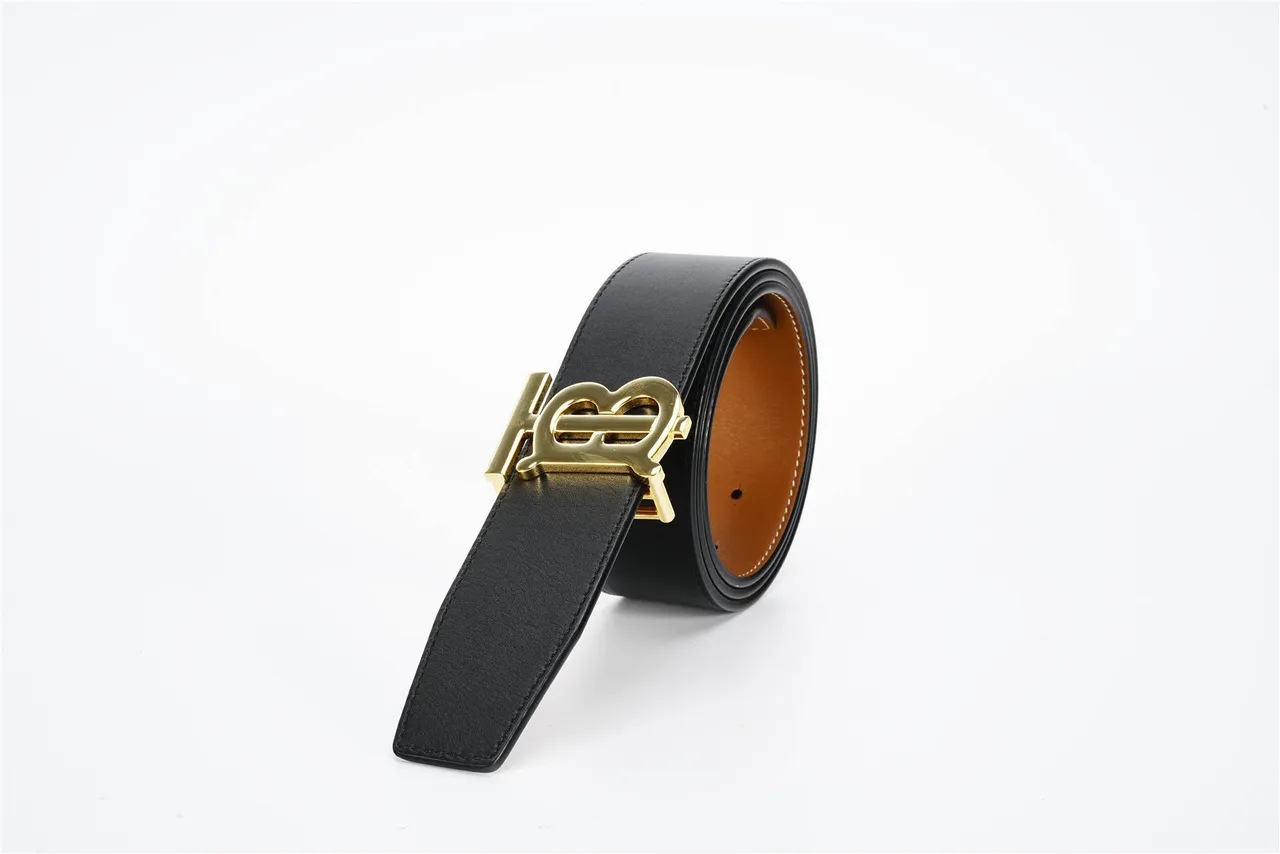 Burberry TB Belt Black and Tan Leather Belt 7