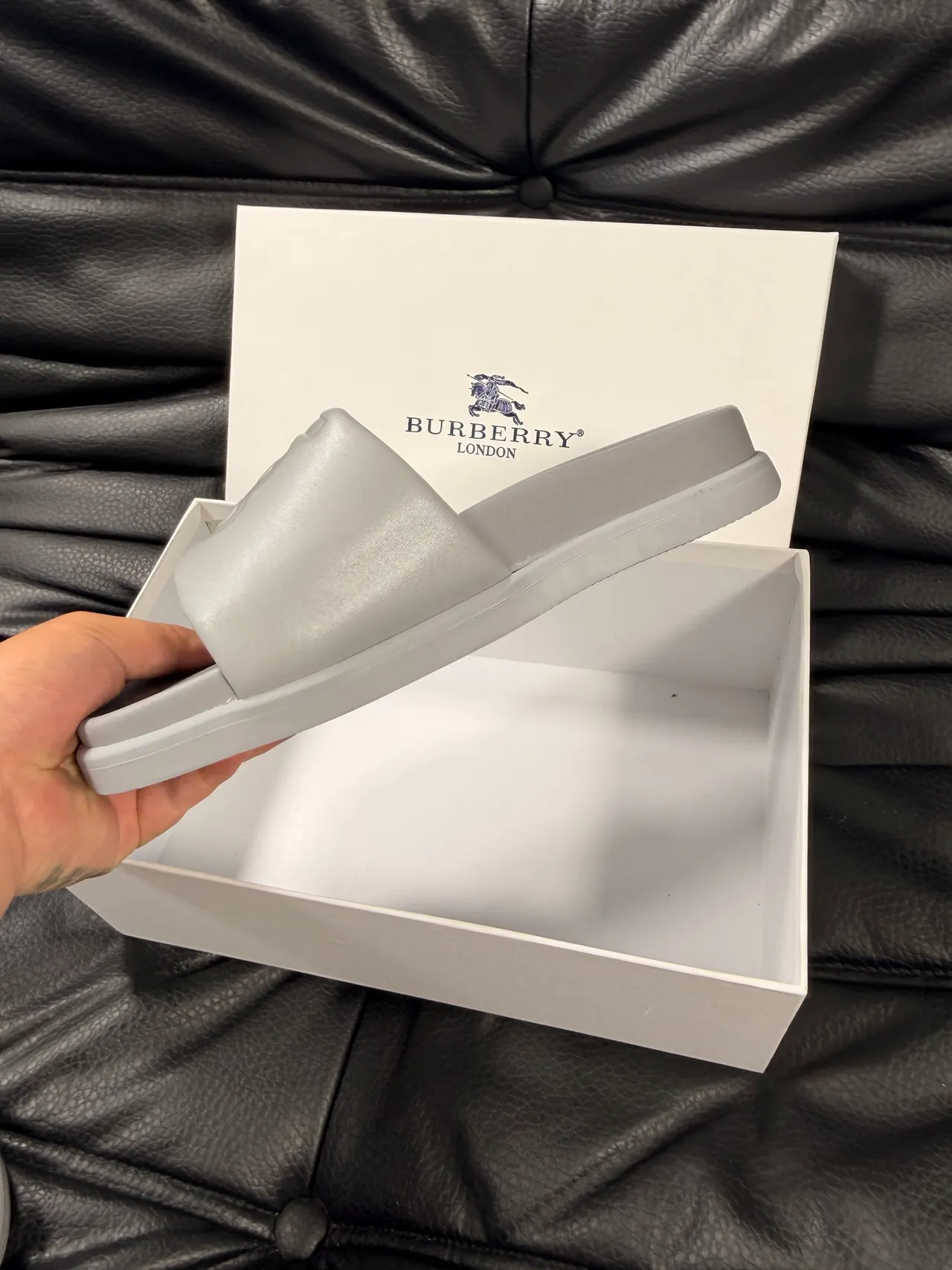 Burberry TB Monogram Slide Slipper 3
