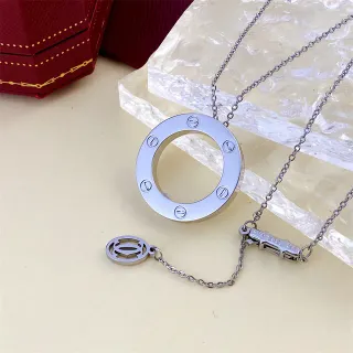 Cartier Juste un Clou Circular Pendant Necklace