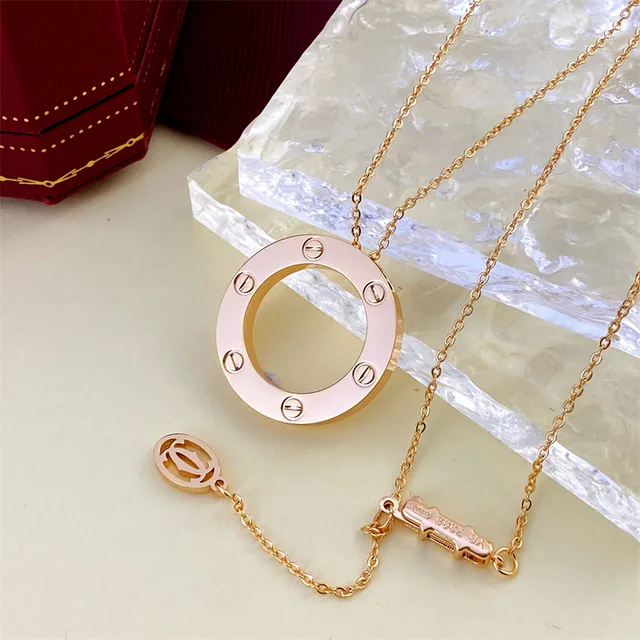 Cartier Juste un Clou Circular Pendant Necklace 2