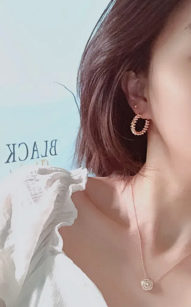 Cartier Juste un Clou أقراط ذهبية وفضية مدببة حلقة مخروطية 2
