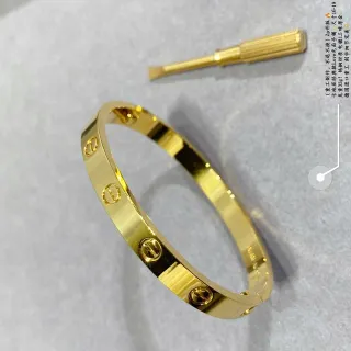 سوار Cartier Love ذهب مصقول نقش المسمار