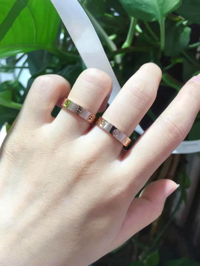 Cartier Love Rose Gold Screw-Motif Stackable Rings 6