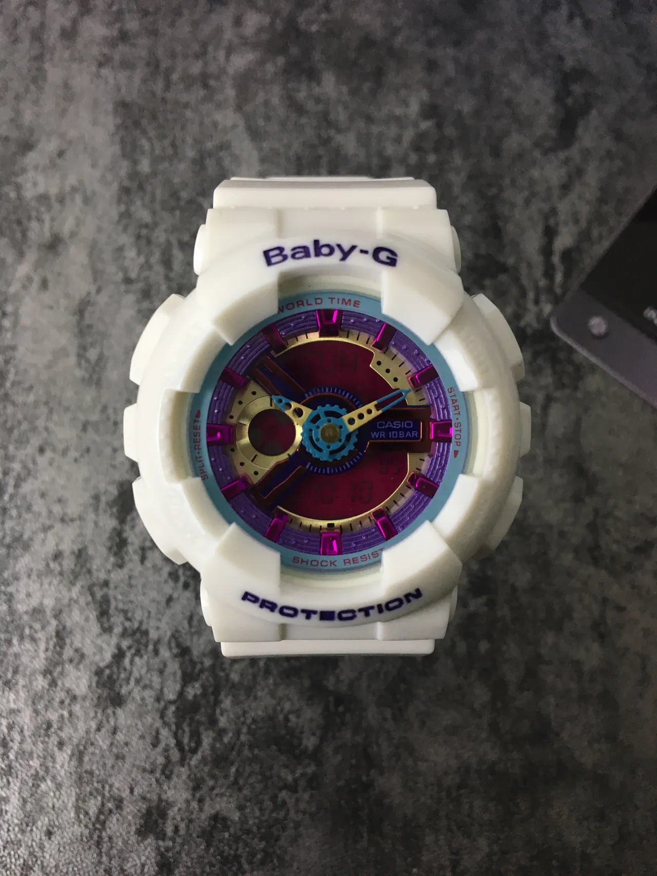 Casio Baby-G Multicolor Layered Dial Sports Watch 1