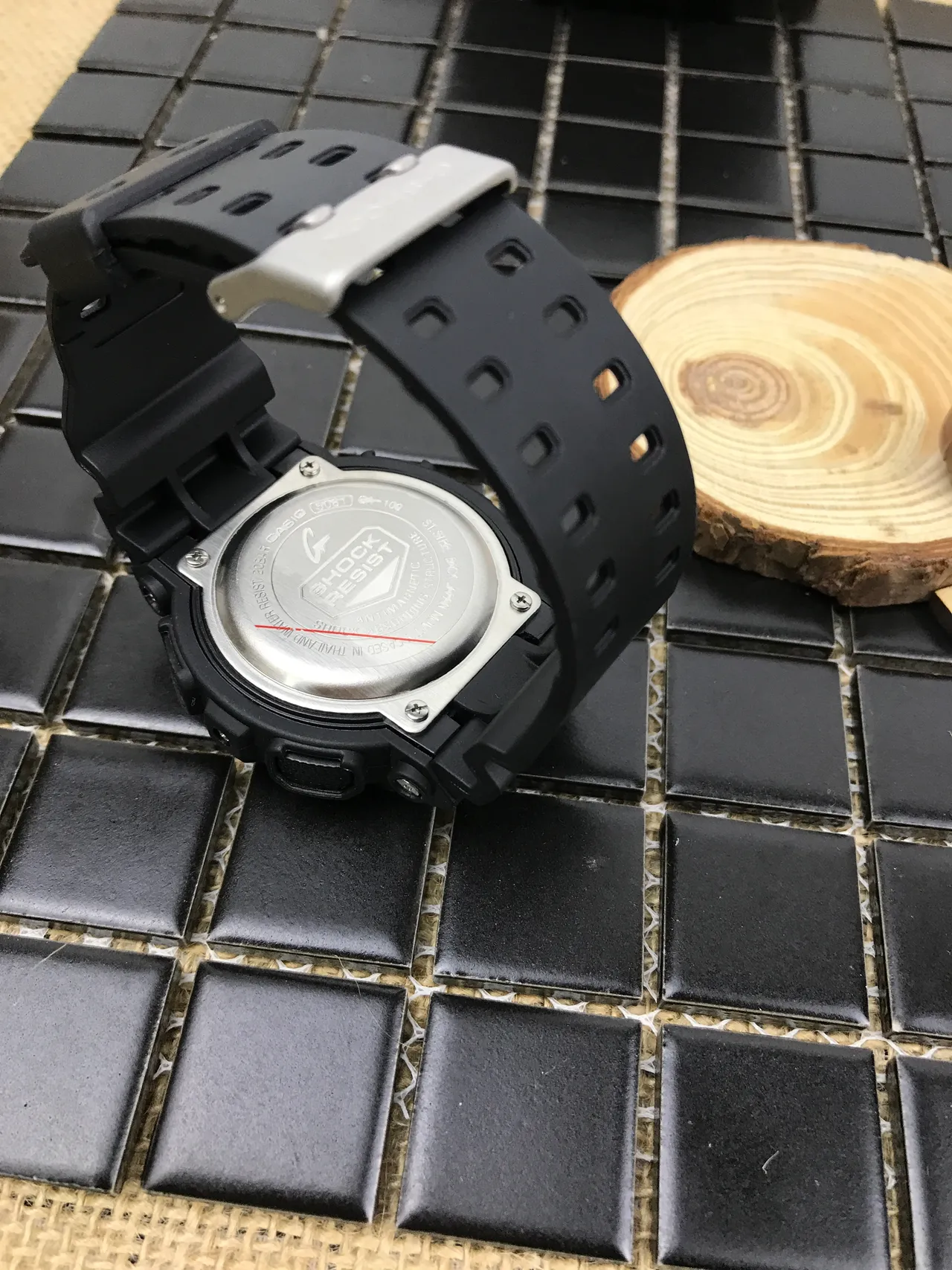 Casio G-Shock GA-100 أسود وأصفر ساعة رياضية تناظرية-رقمية 6