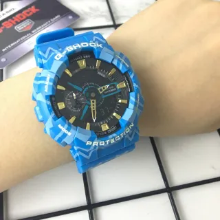 Casio G-Shock GA-100 كامو أزرق ساعة رياضية